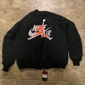 Mens Nike Air Jordan Wings MA-1 Bomber Jacket